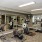 fitness center room showing ample equipment